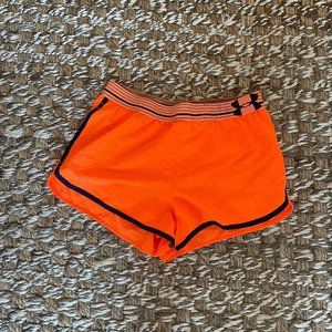 Orange Under Armour Shorts